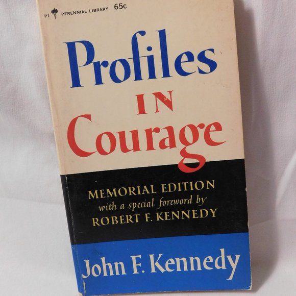 Profiles In Courage John F. Kennedy 1964 First Perennial Library Edition Book - Picture 1 of 6